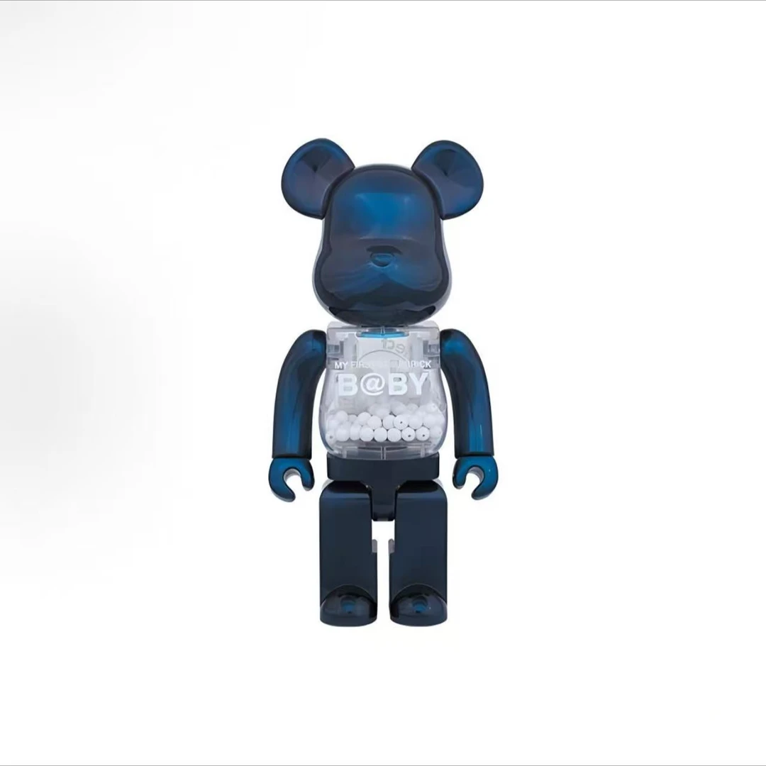 bearbrick积木熊 海军蓝千秋 400%