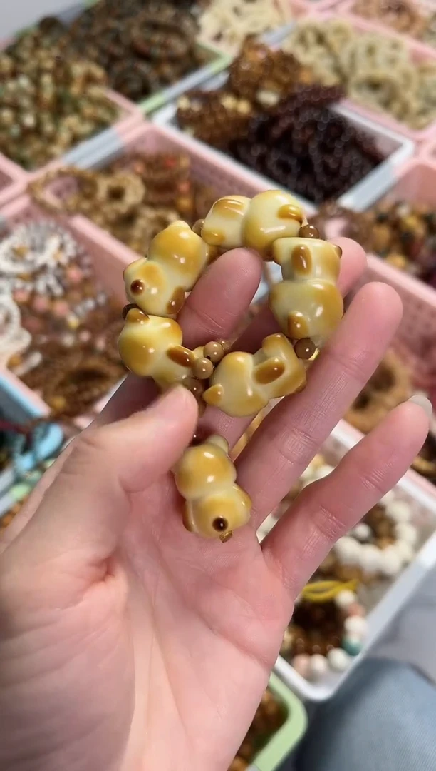 【闪购商品】菩提根/象牙果手串象牙果小熊手捻