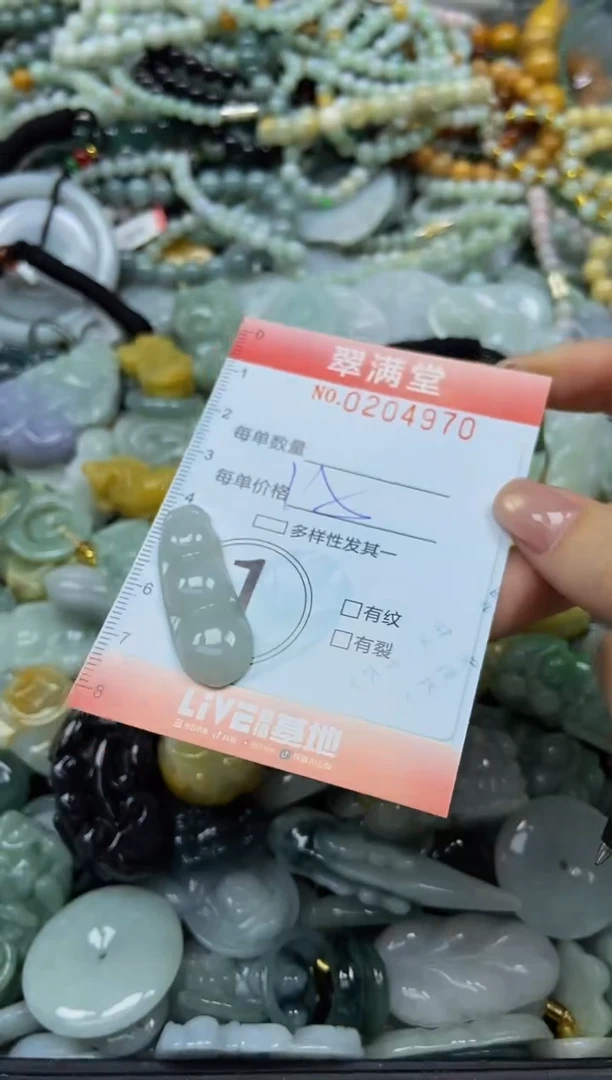 颈饰未镶嵌翡翠闪购0204970