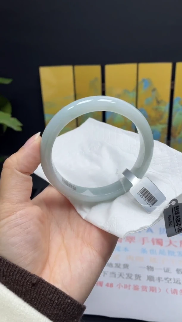 未镶嵌手镯翡翠32#天然缅甸A货翡翠手镯60-62圈口