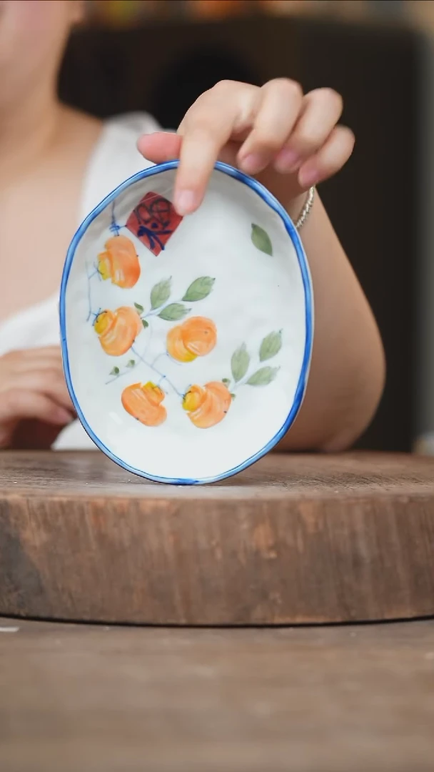 瓷片景德镇高温釉下彩（食品级）