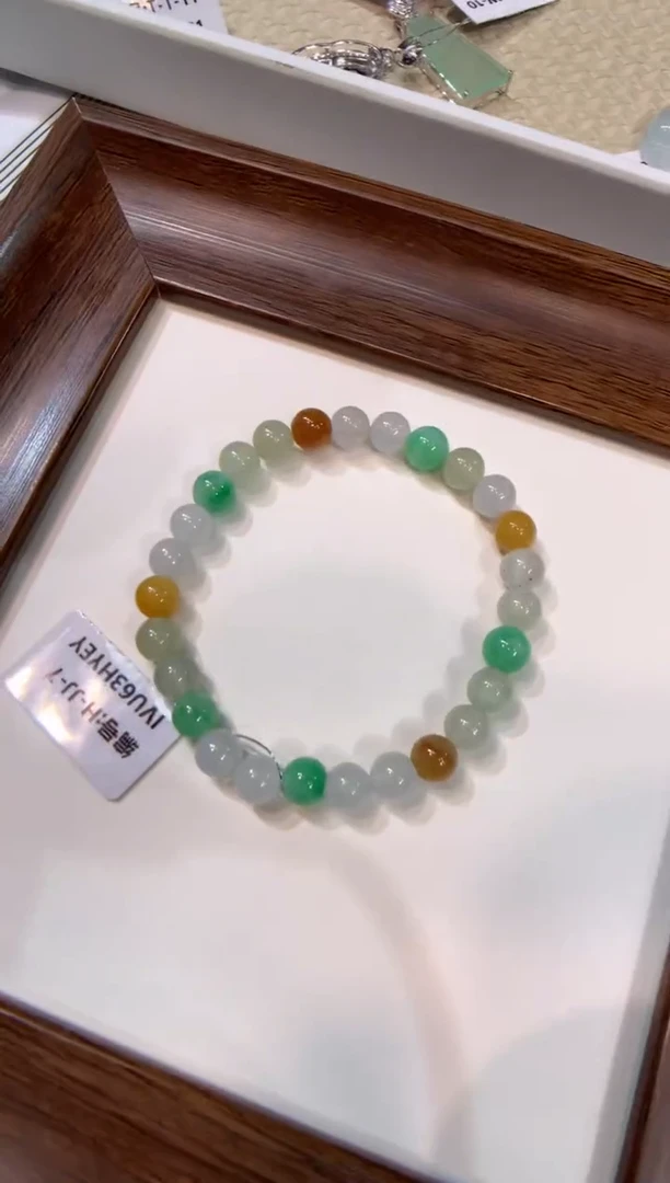 未镶嵌手串翡翠手串