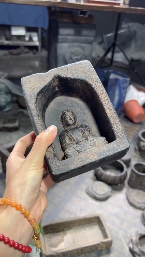 陶土【火山泥】佛龛