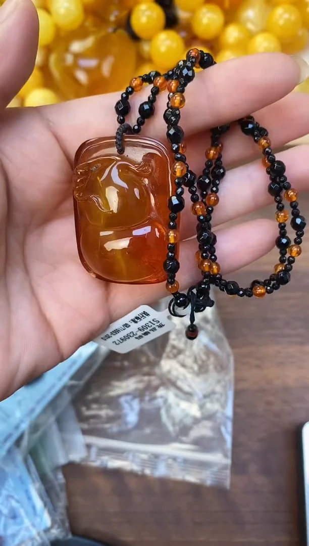 裸石琥珀未镶嵌天然琥珀蜜蜡