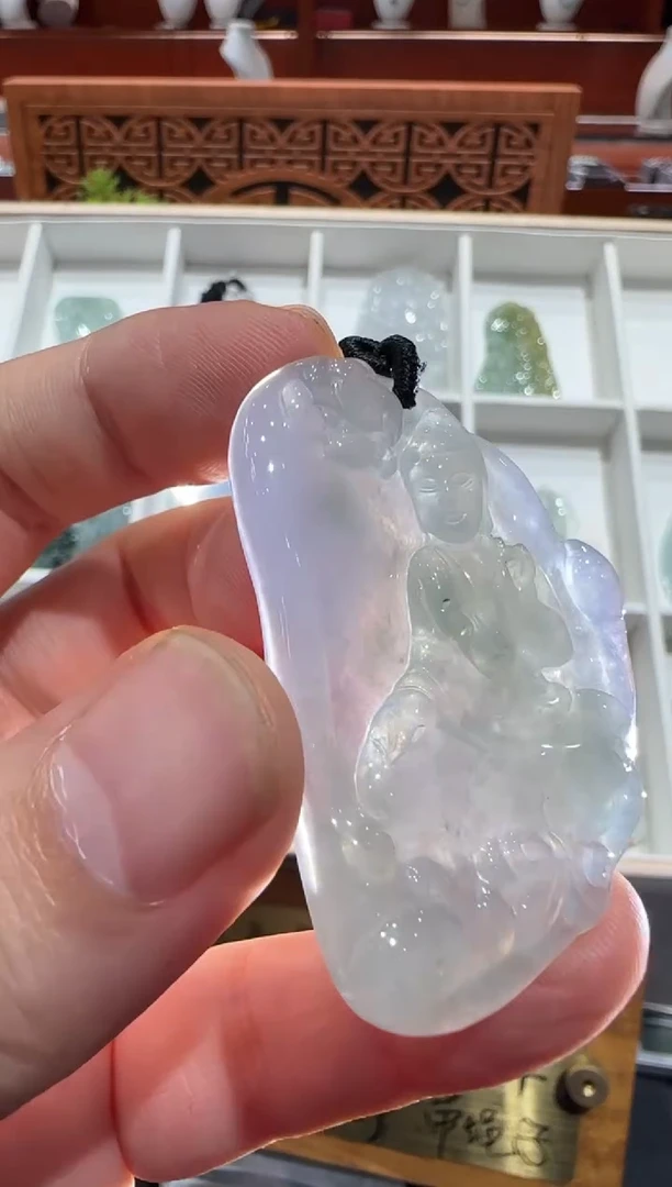 未镶嵌挂件翡翠A货翡翠多样性孤品