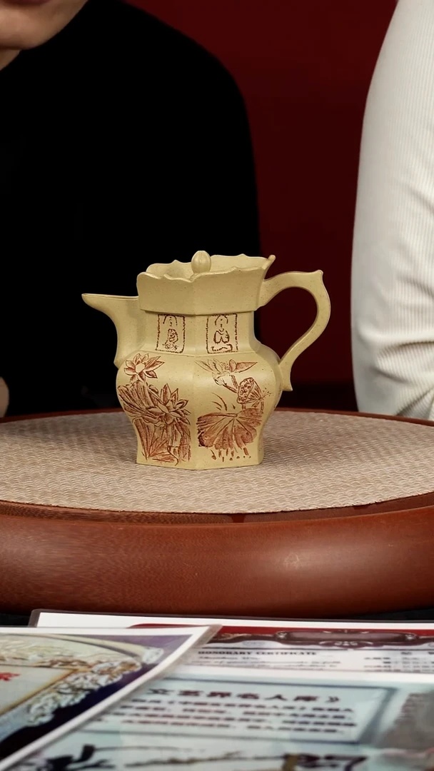 【k059】僧帽宜兴紫砂WSH