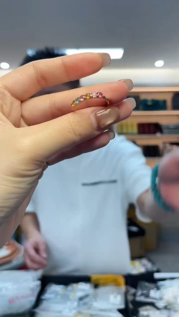 未镶嵌戒指碧玺（多样性发一件）