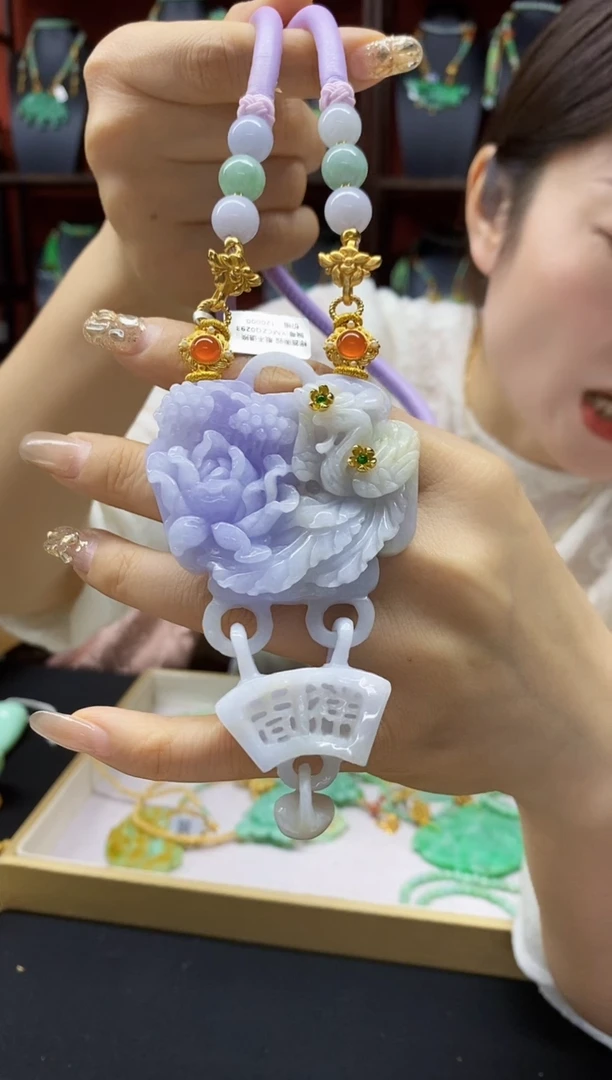 颈饰未镶嵌翡翠翡翠吊坠