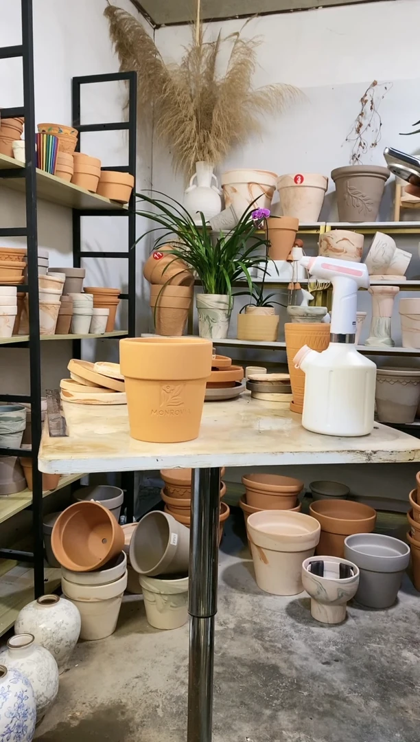 【闪购商品】陶14.5*16红陶反比例 1盆无托