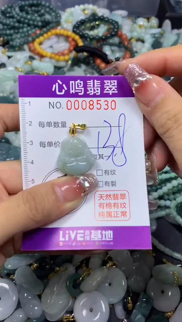 【闪购商品】翡翠颈饰未镶嵌闪购008530