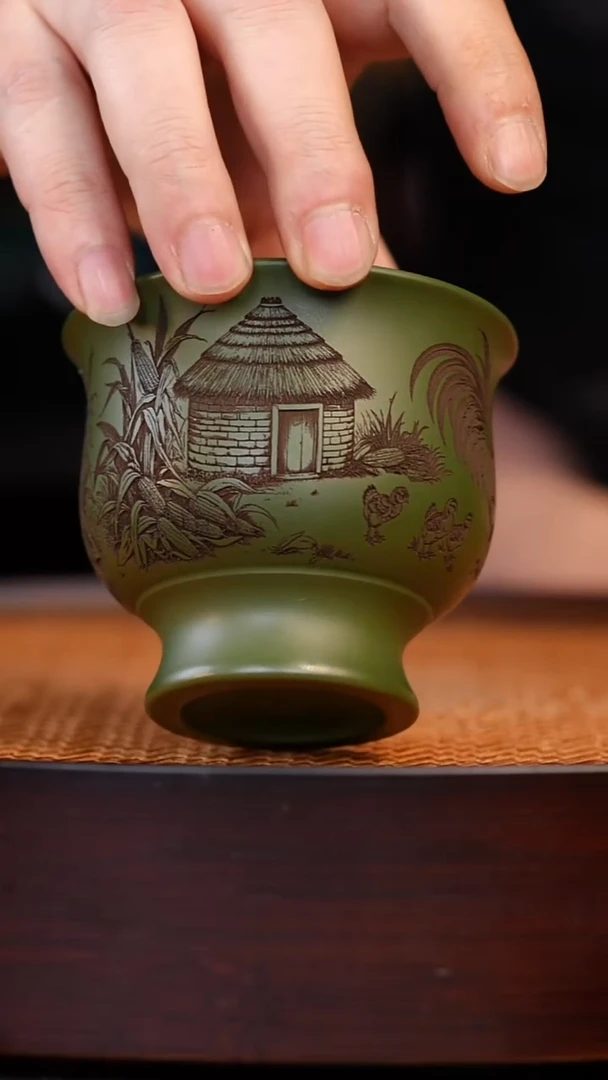 茶杯紫砂宜兴全手工紫砂杯
