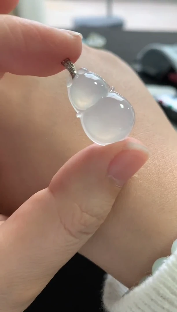 未镶嵌挂件翡翠葫芦F735-475