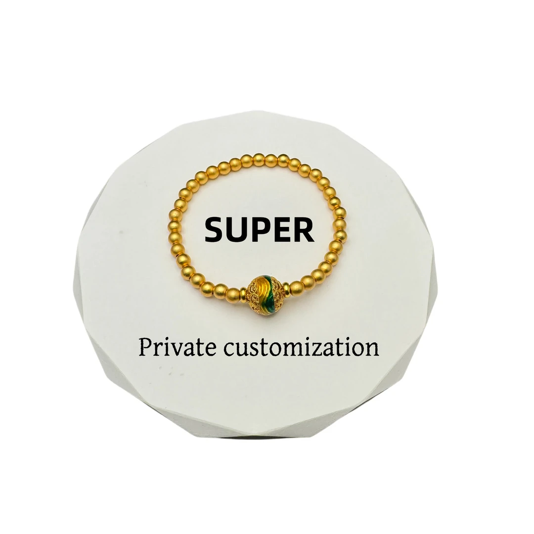 铜合金手链 千里江山手链轻奢气质时尚百搭女士