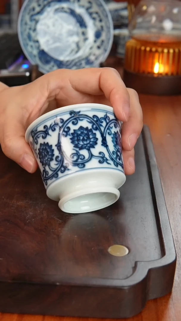 【闪购商品】景德镇镹曰陶手工手绘柴窑茶具