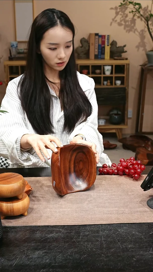 木香樟木原木异形底座1412