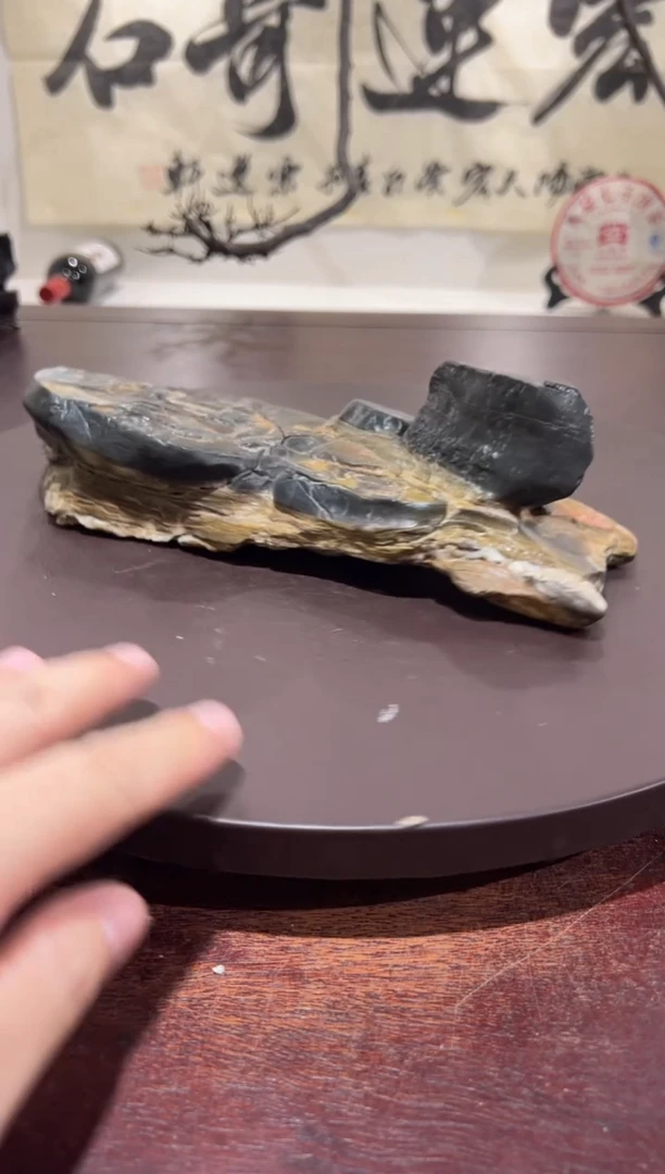 景****居意境典雅砚台烟缸摆件