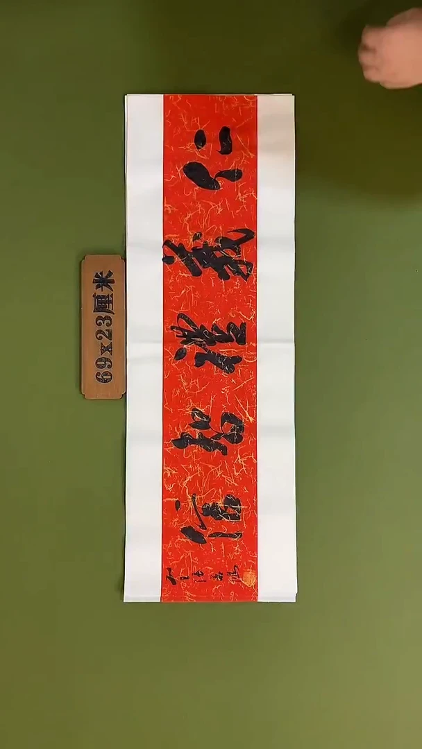 书法书法 张若鸿 尺寸69cm*23cm