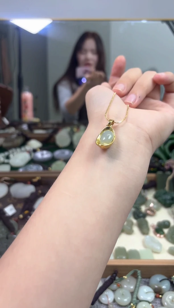 和田玉合金颈饰9