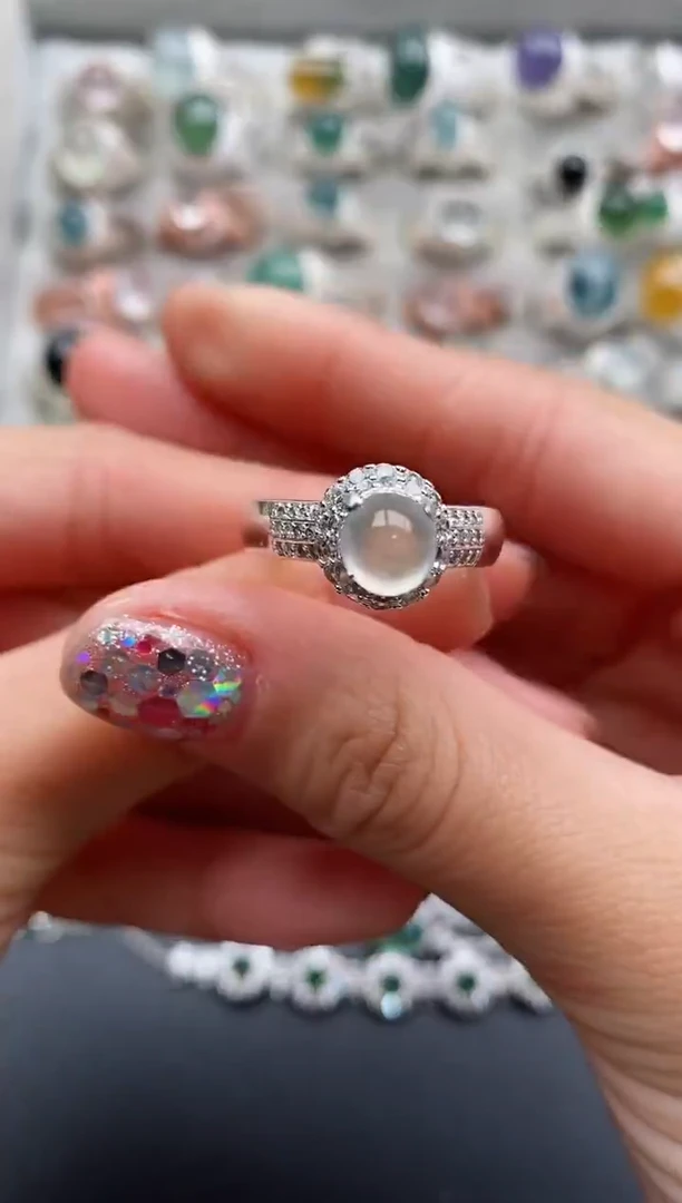 未镶嵌戒指翡翠666666+10