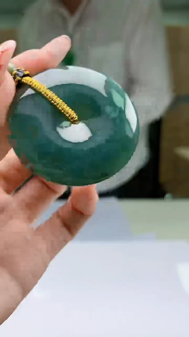 【闪购商品】定制翡翠未镶嵌5028ty-毛货挂件131
