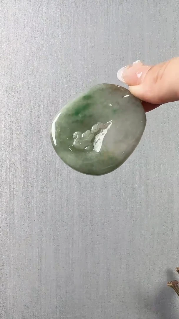 【闪购商品】翡翠颈饰未镶嵌无相观音