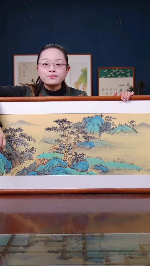 【闪购商品】书法山水       横版 175*53