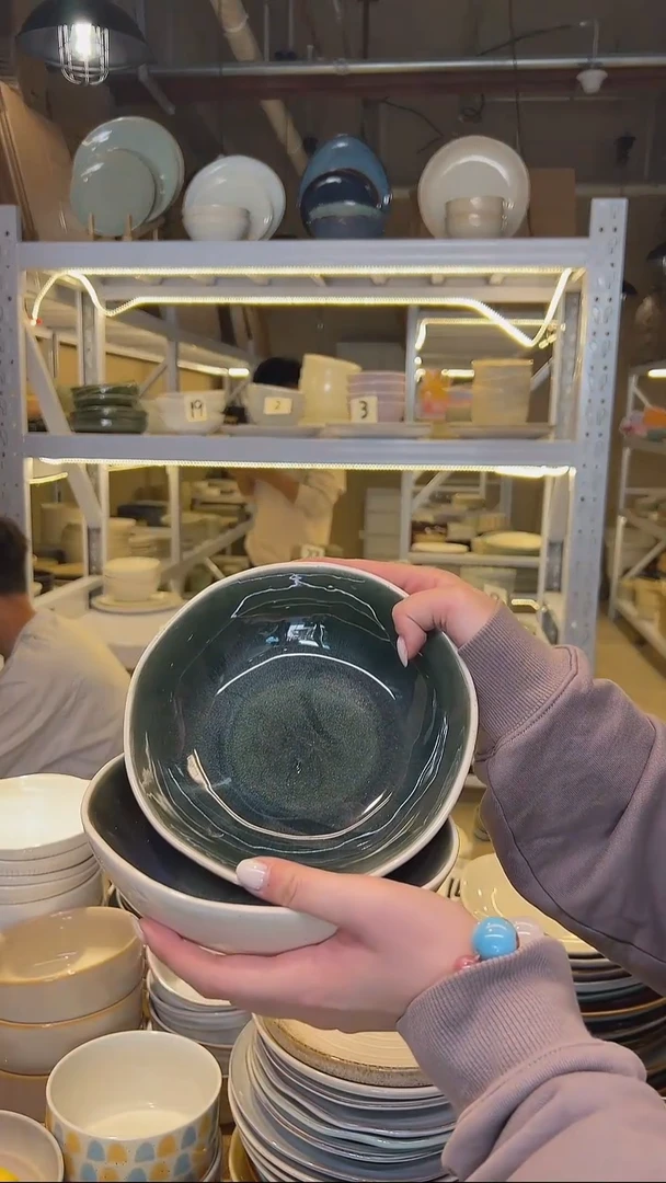 瓷41高温釉下彩陶瓷餐具