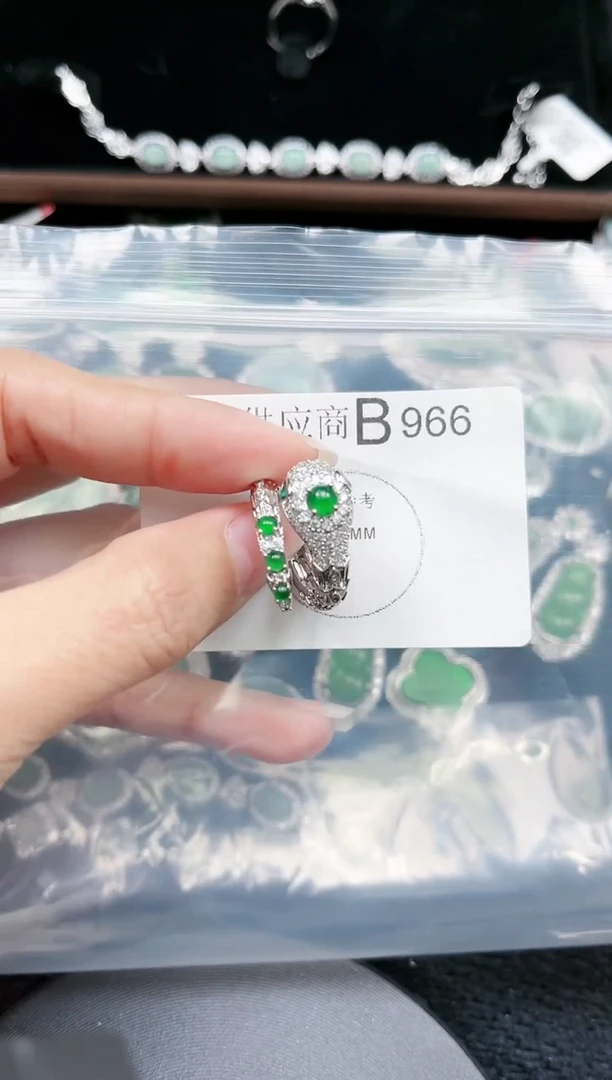 【闪购商品】翡翠颈饰未镶嵌赠皮绳966