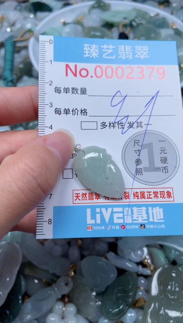 颈饰未镶嵌翡翠2379