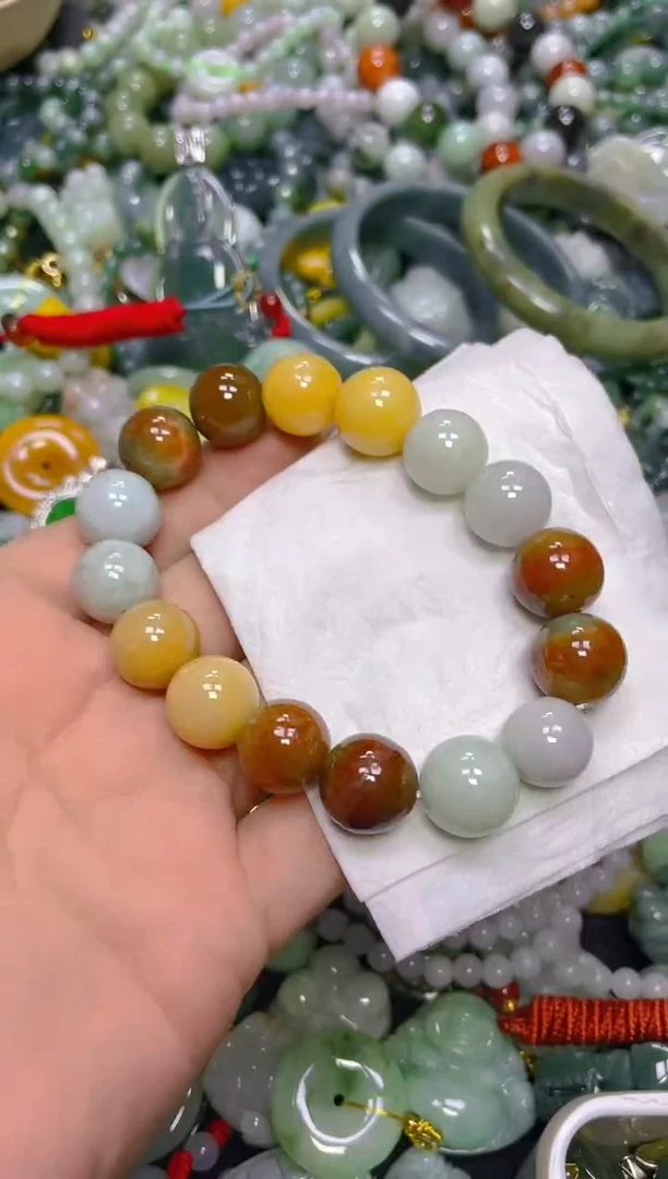 颈饰未镶嵌翡翠13mm