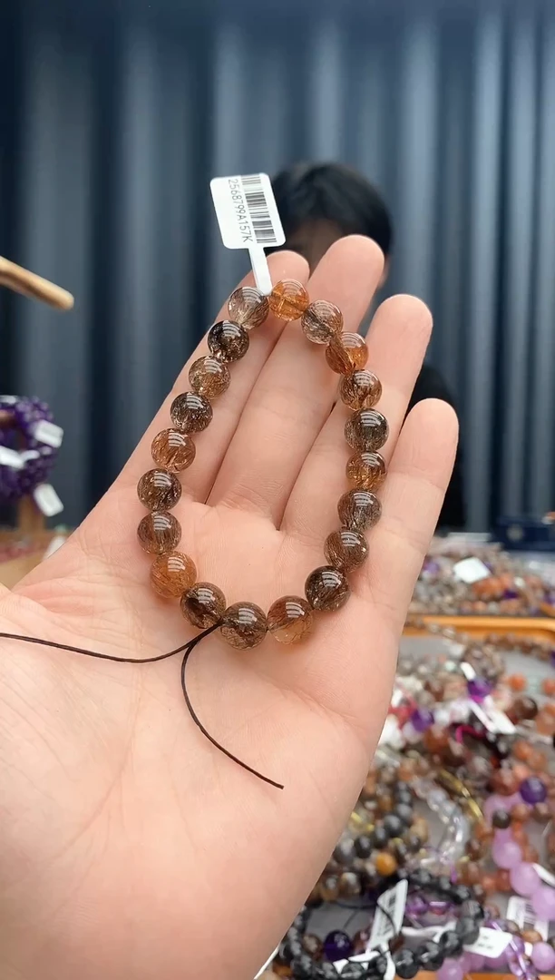 【闪购商品】水晶手链未镶嵌黑金超