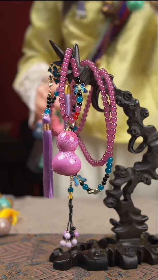 031玖澄文创漆艺葫芦国风配饰葫芦系列