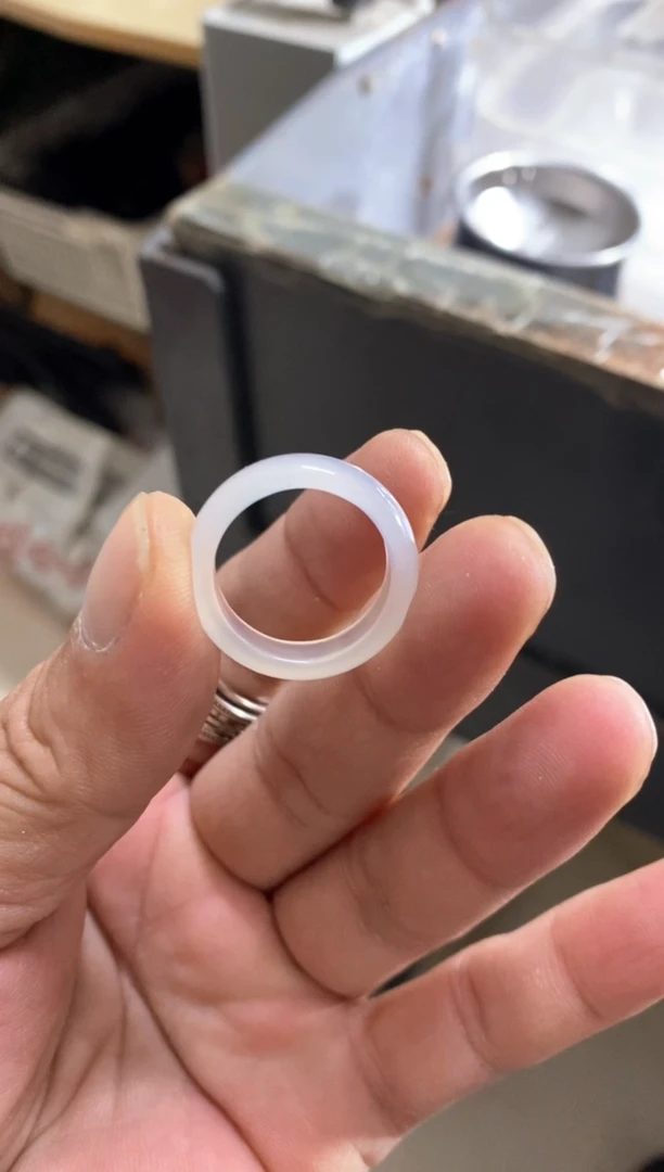 未镶嵌挂件翡翠家**兽戒圈