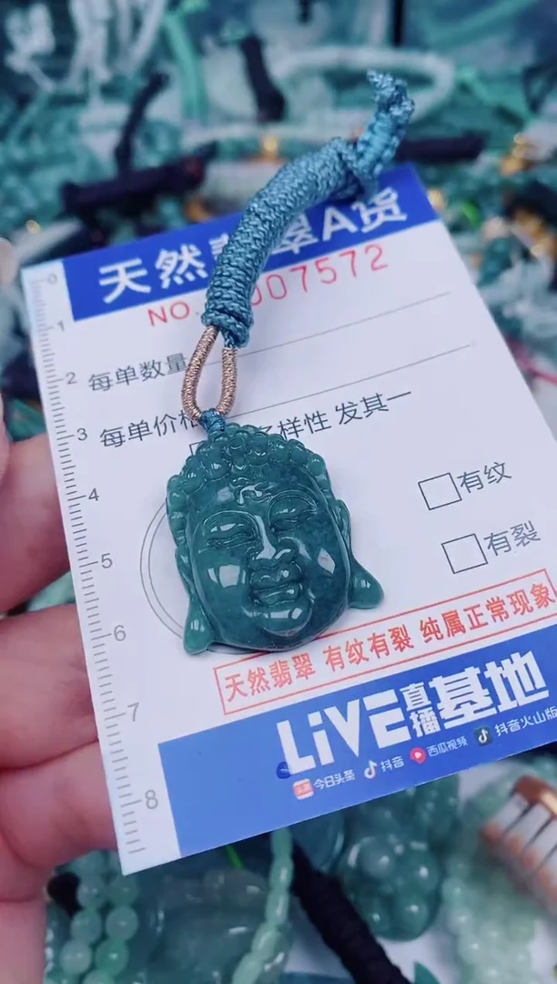 颈饰未镶嵌翡翠00007572