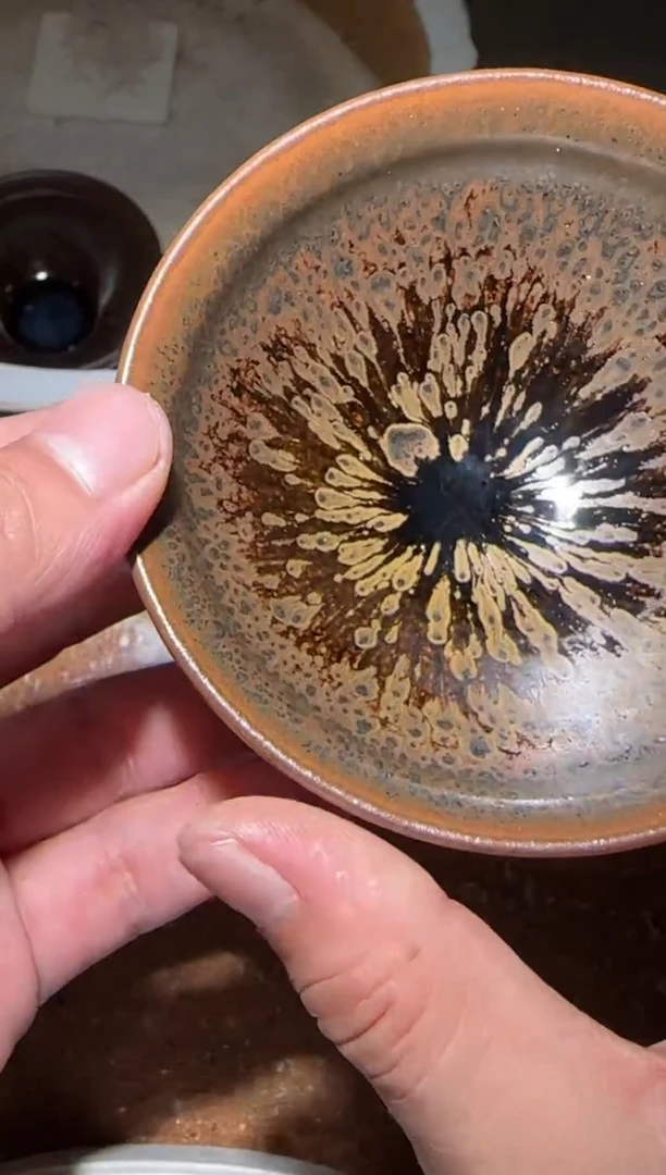 茶盏土*缘宋钰龙窑 邹光揖老师开窑现场50
