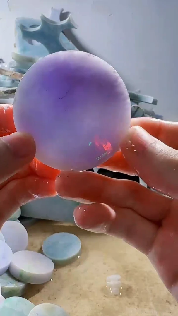 裸石翡翠缅甸翡翠A货文1677