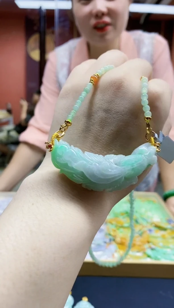 颈饰未镶嵌翡翠翡翠吊坠