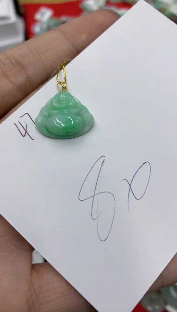 【闪购商品】翡翠颈饰18K金镶嵌号链接11111111