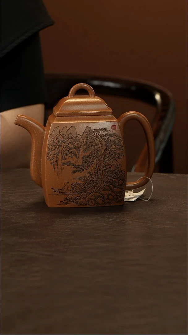 茶壶紫砂李建军 桂花砂 汉方