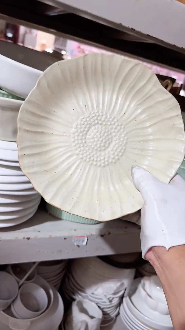 碗粗陶盘 微瑕凑满20元包邮