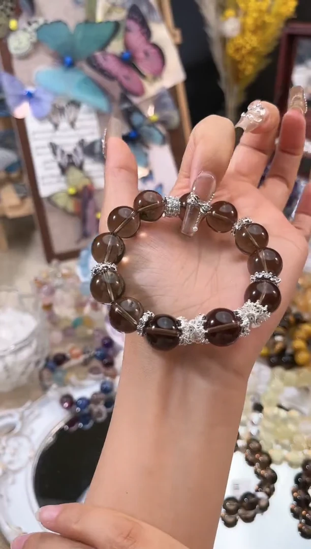 【闪购商品】水晶手链未镶嵌多样性发货颜色微差发其一
