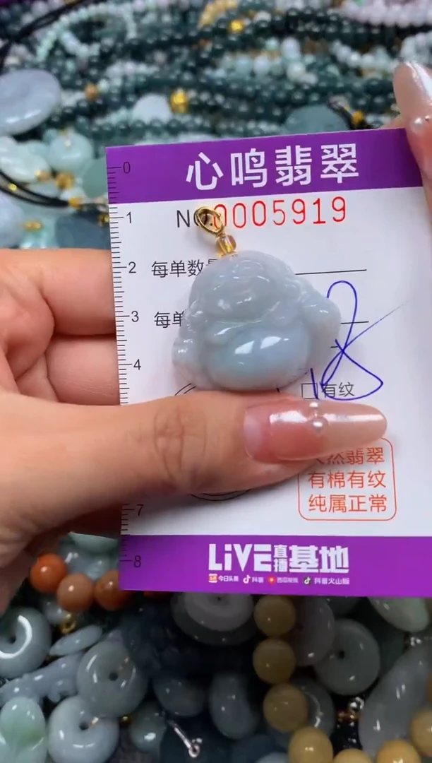 颈饰未镶嵌翡翠闪购005919