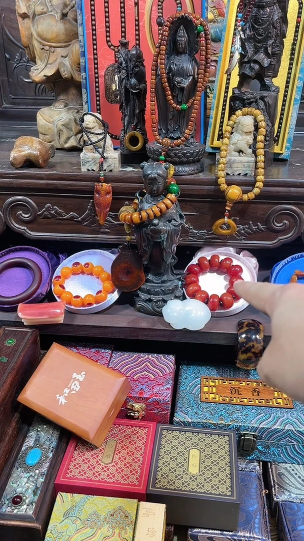 未镶嵌血珀手串旭升文玩精选推荐