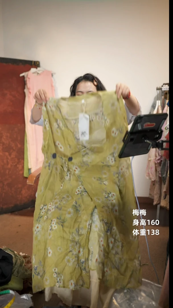 套头10042系带袍子款