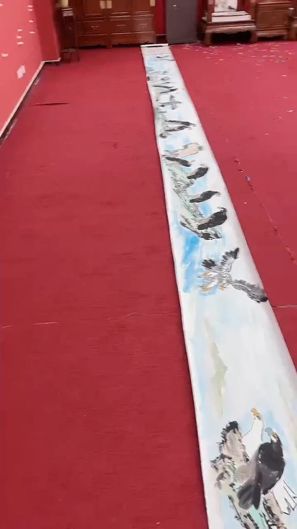 国画英姿飒爽