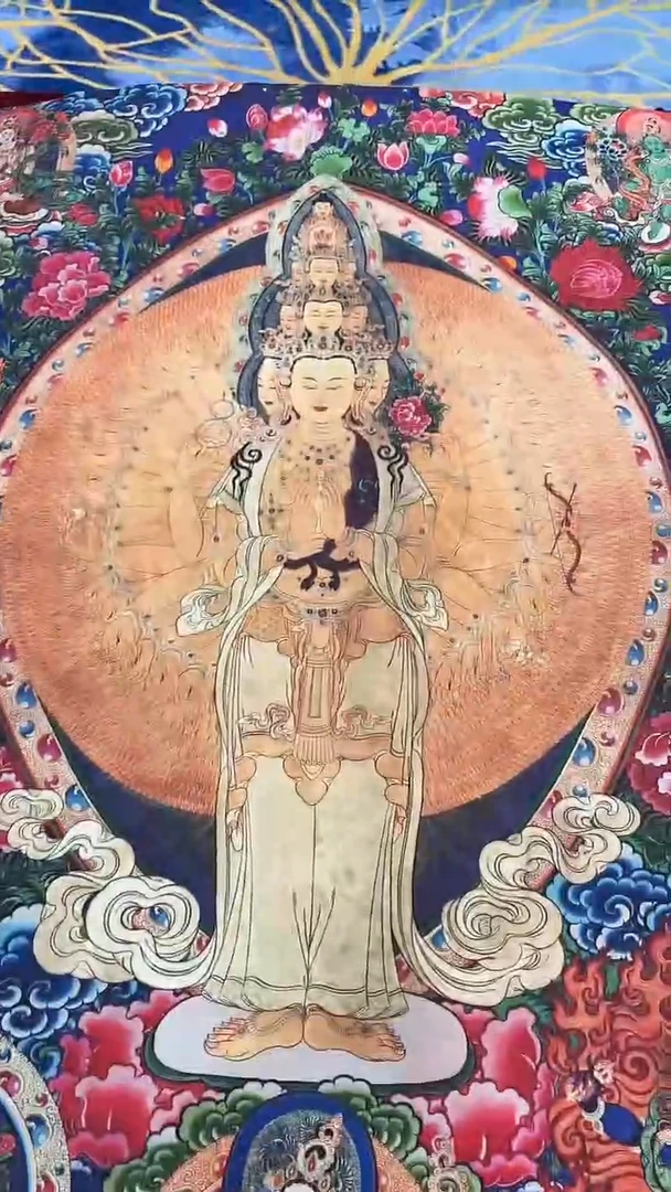 卷轴画唐卡16084