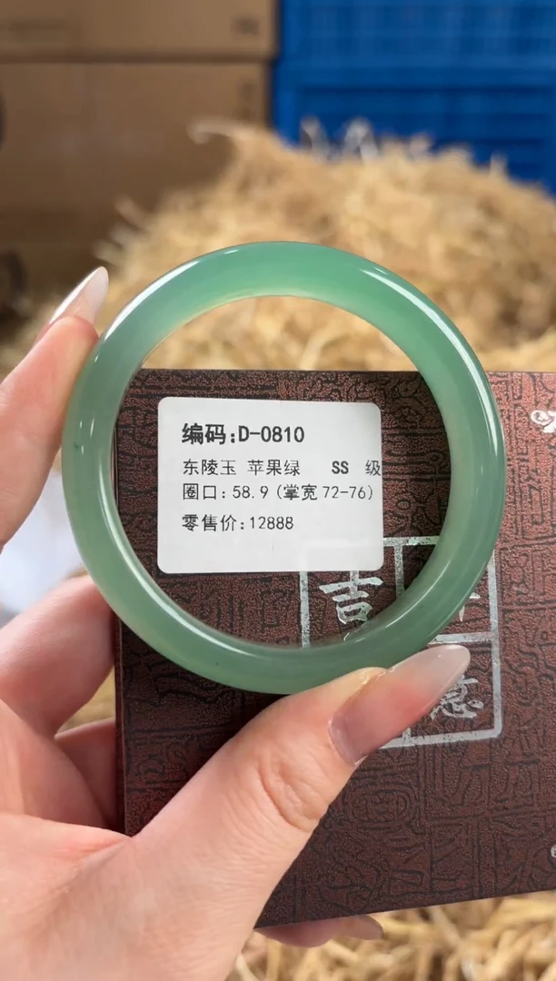 未镶嵌手镯石英质玉D-0810