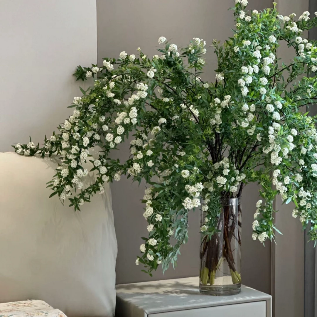 A级 #小手球#线条感花团锦簇清新花期长家庭装饰鲜花顺丰包邮