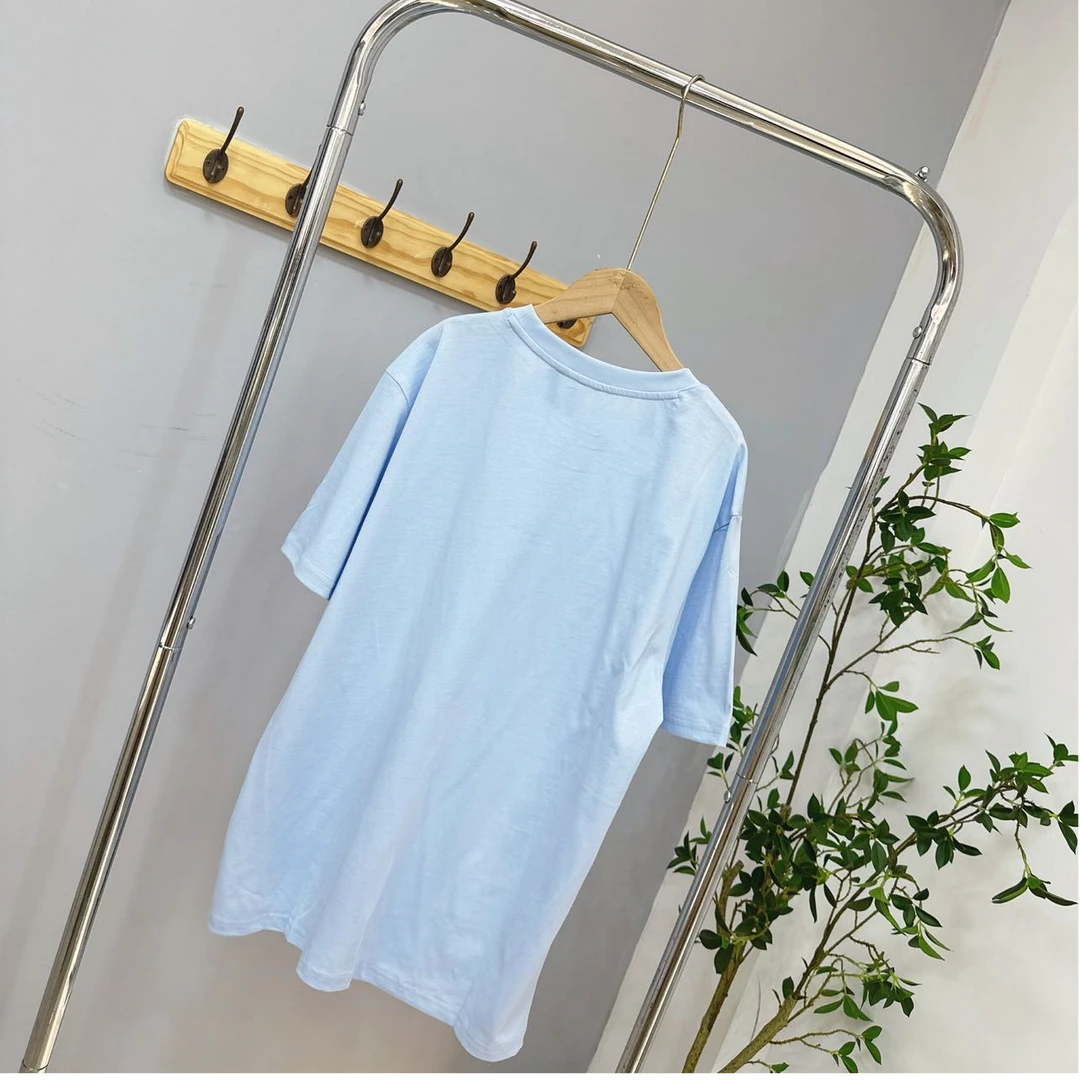 033夏季舒适成人短袖蓝色（乐）