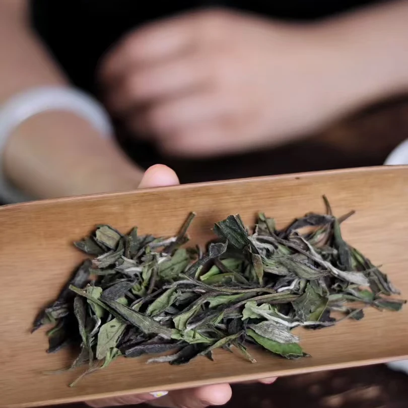 玉乾茶业|福鼎白茶|2025年白牡丹|日光萎凋|鲜爽甘甜清爽花香